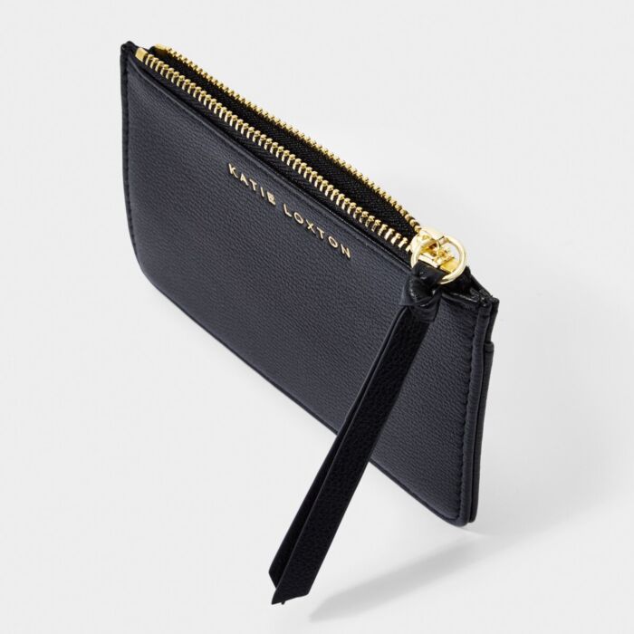 Katie Loxton Isla Coin Purse and Card Holder - Black